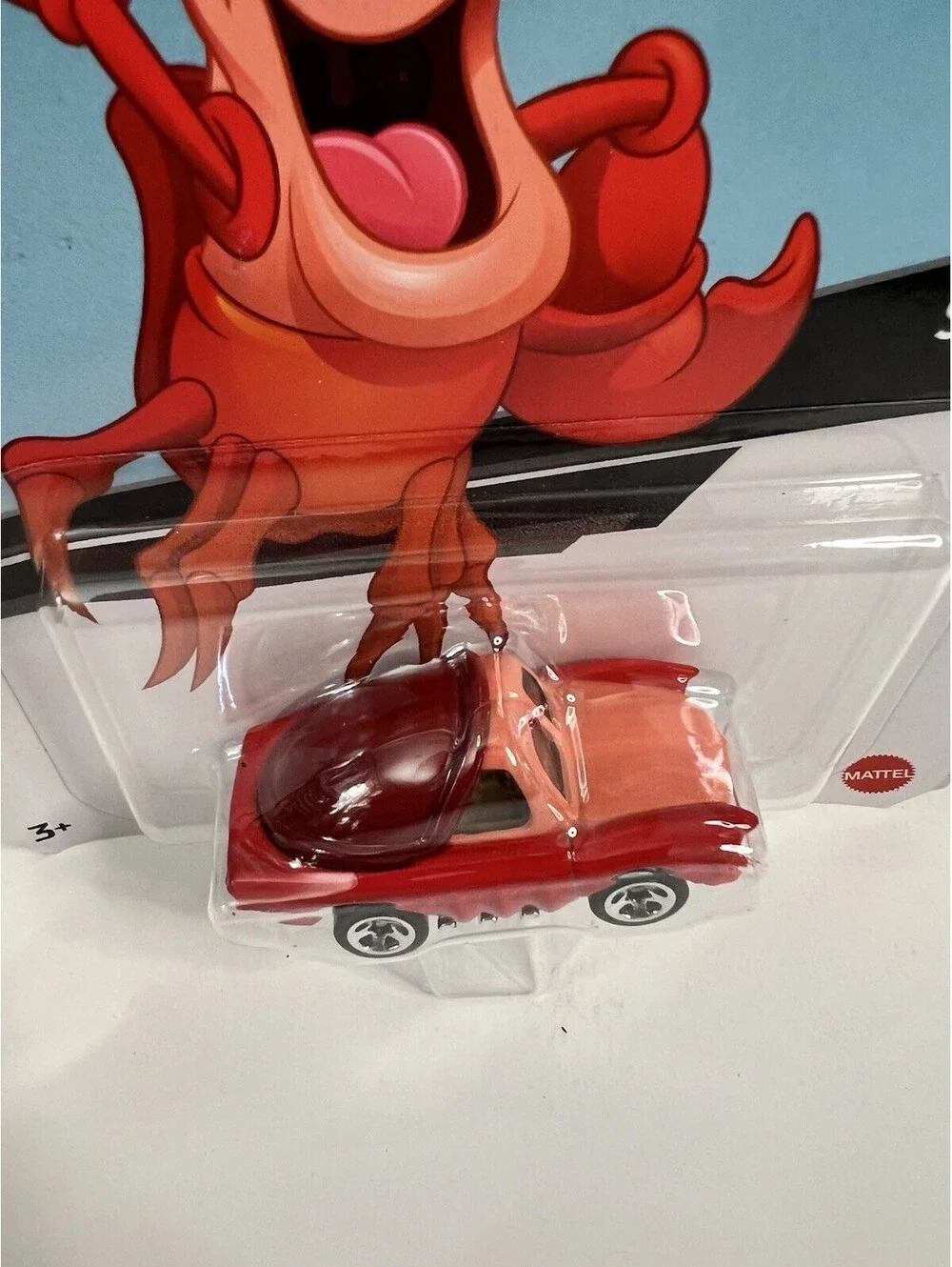 Hot Wheels Disney The Little Mermaid Sebastian Metal Diecast Car Model Toy 1/64